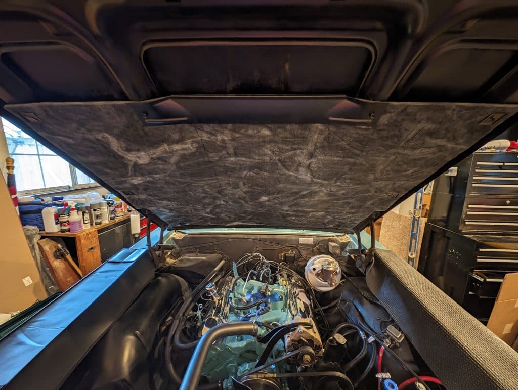 Hood Insulation and Paint