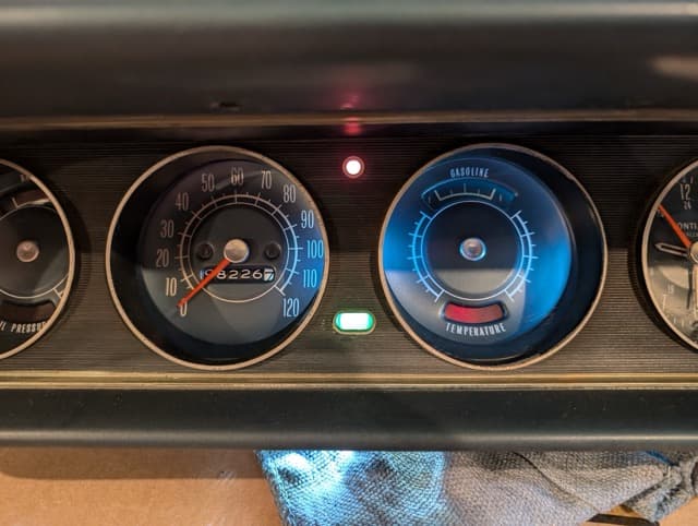 Refreshing Gauge Cluster