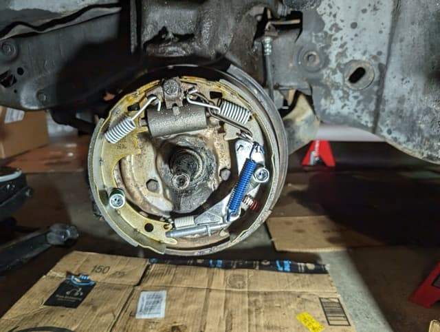 Front Brake Drums Rebuild