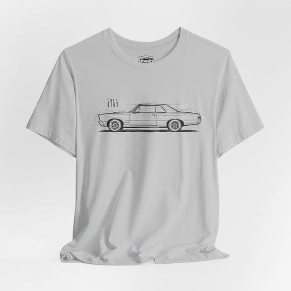 1965 Pontiac GTO T-Shirt, Lemans Muscle Car Tee, Car Show Apparel