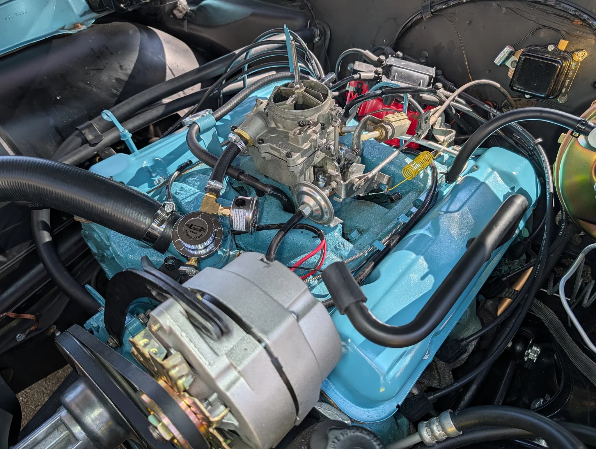 Back to basics. Back to blue.