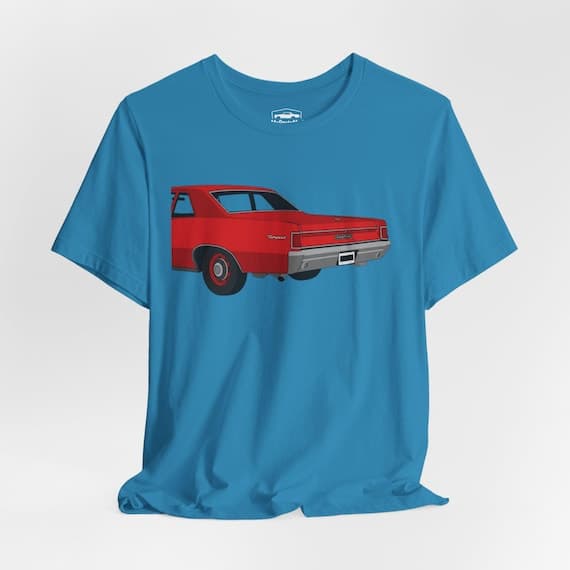 1964 Pontiac Tempest Tail T-Shirt | Vintage Car Illustration